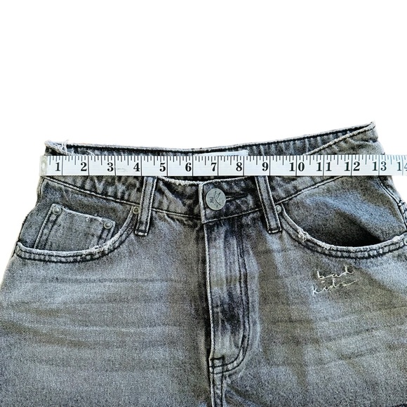 One Teaspoon High Waist Bonita Denim Shorts - Picture 10 of 11